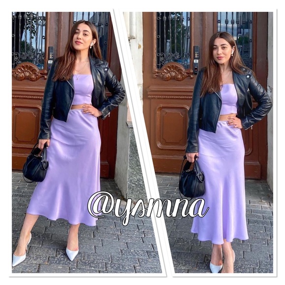 Zara set of top + skirt bloggers favorite - Picture 16 of 16